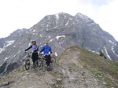 M. Furgon e Grand Roc visti dalla cresta di Cima del Bosco